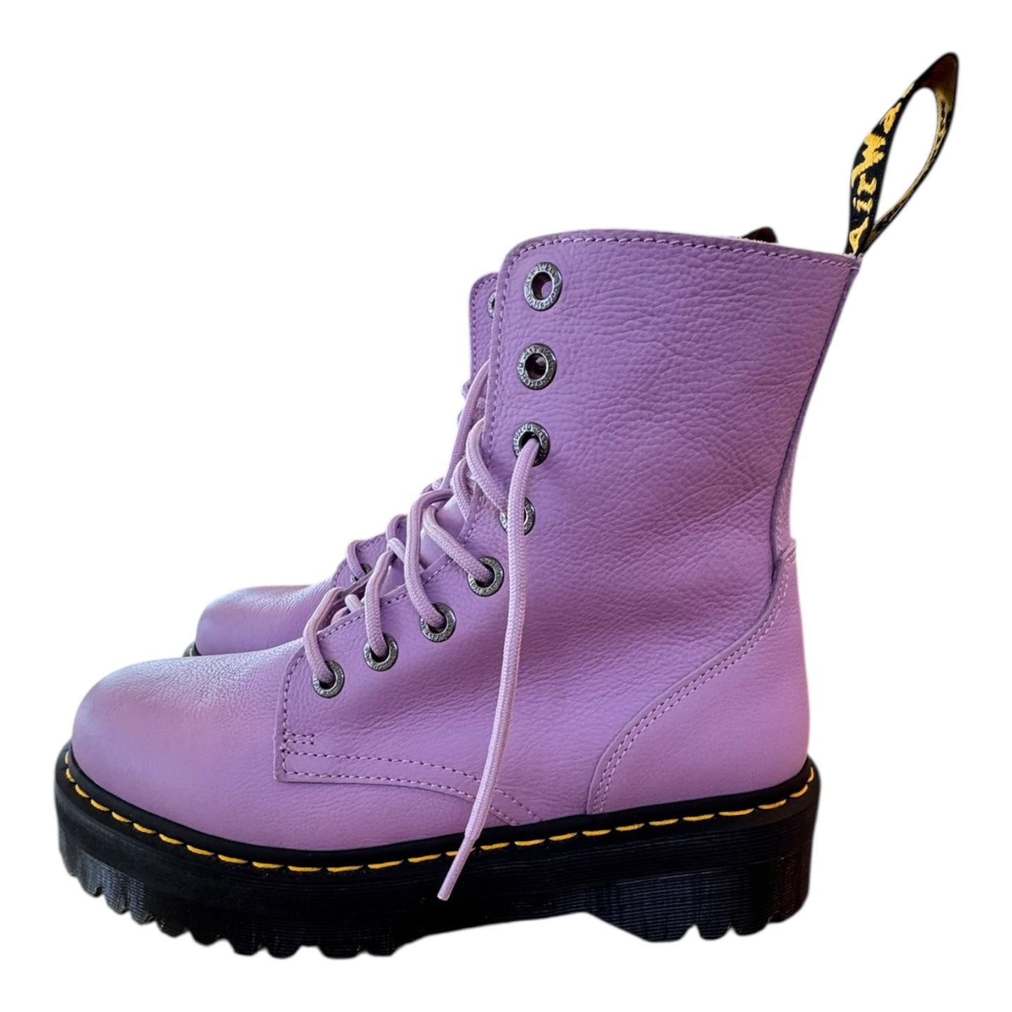 Boots Designer By Dr Martens In Purple, Size:10