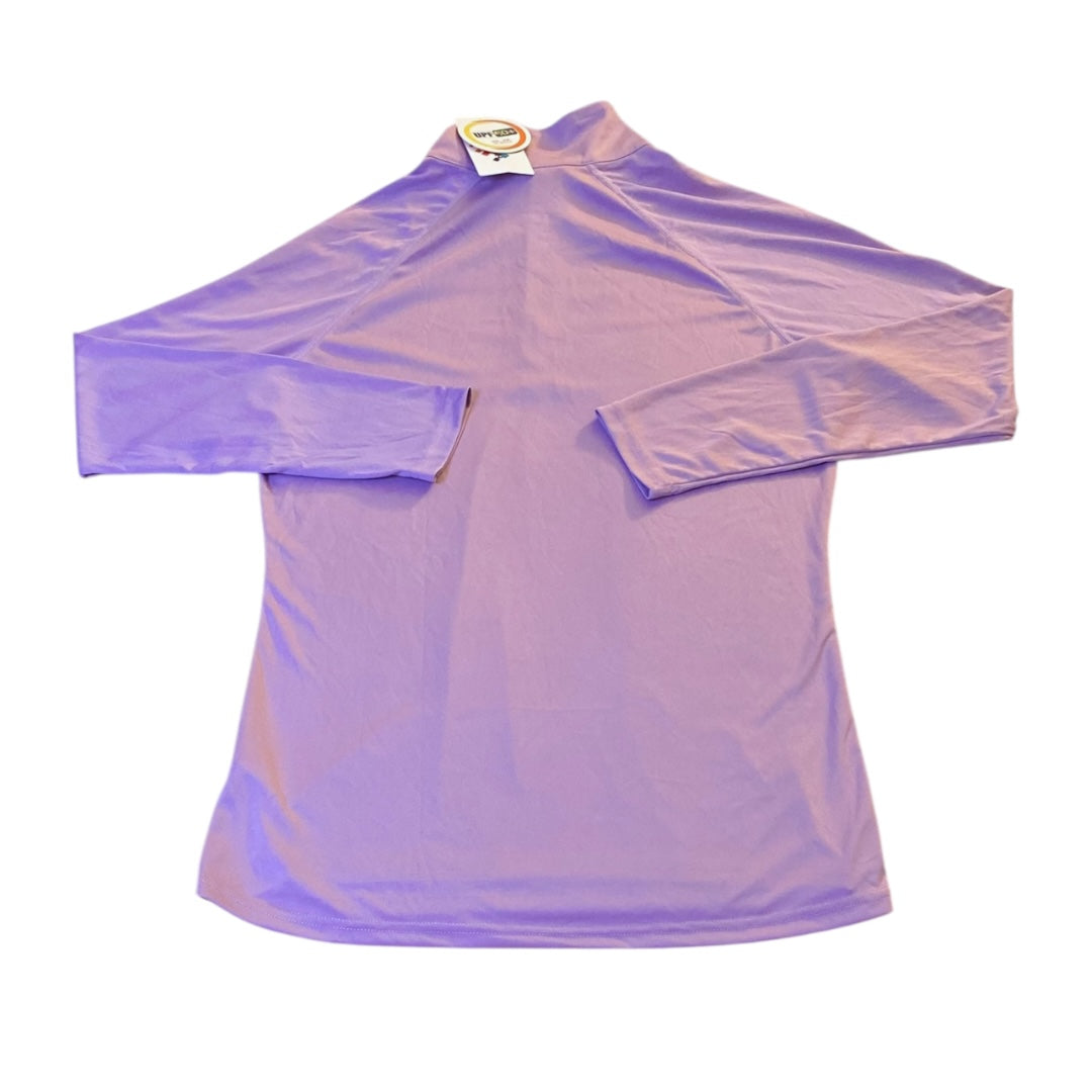 Athletic Jacket By Clothes Mentor In Purple, Size:L