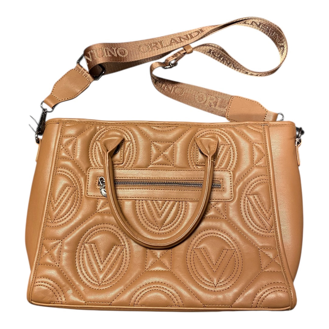 Handbag By Mario orlandi In Brown, Size:Large