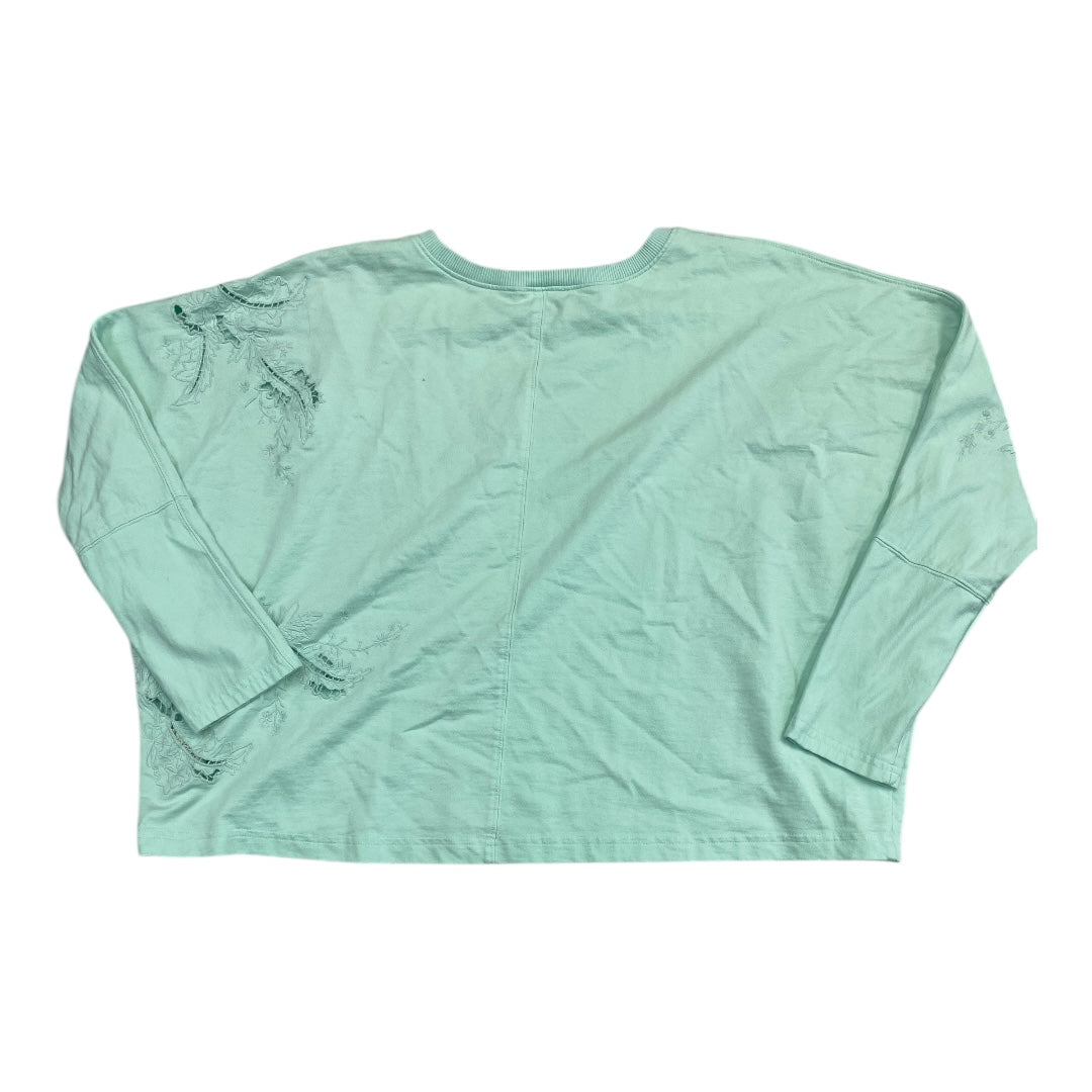 Top Ls By Anthropologie In Green, Size:Xl