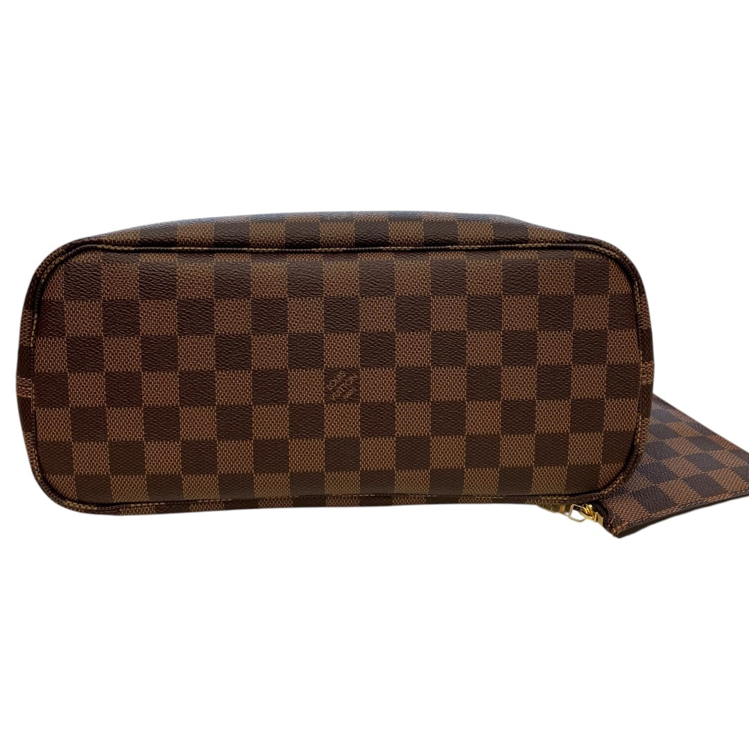 Handbag Luxury Designer By Louis Vuitton In Brown, Size:Medium