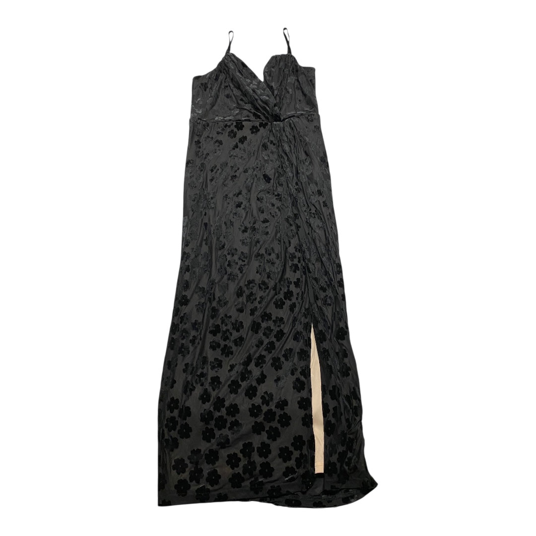 Dress Party Long By Lulus In Black, Size:L