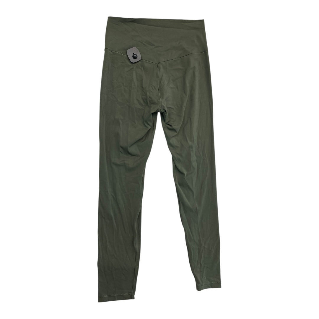 Athletic Leggings By Aerie In Green, Size:L