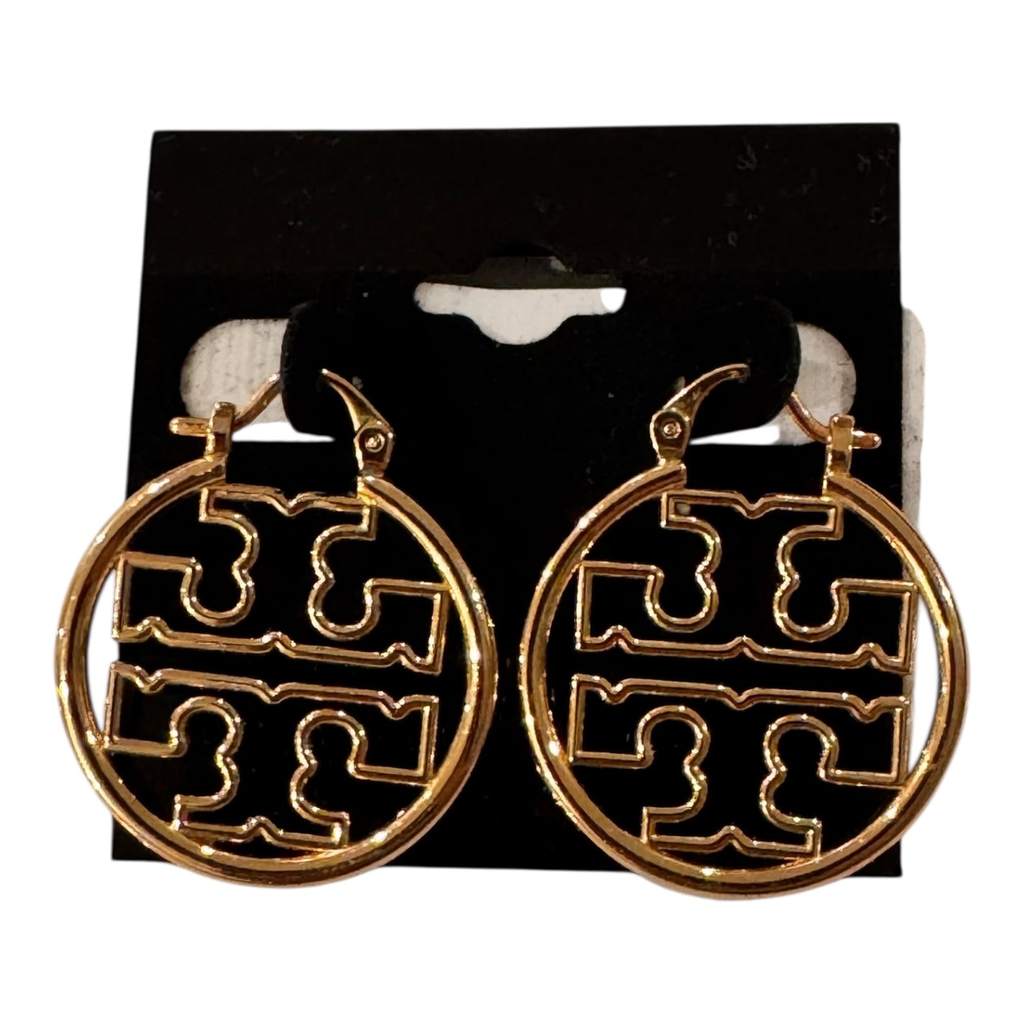 Earrings Designer By Tory Burch In Gold