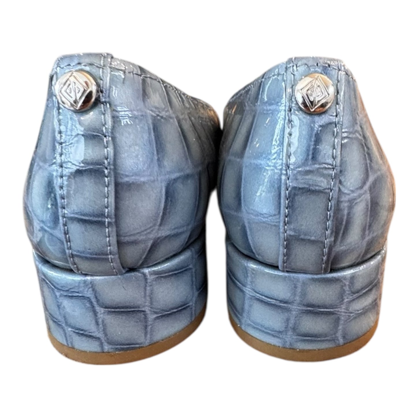 Shoes Heels Block By Donald Pliner In Blue, Size:6