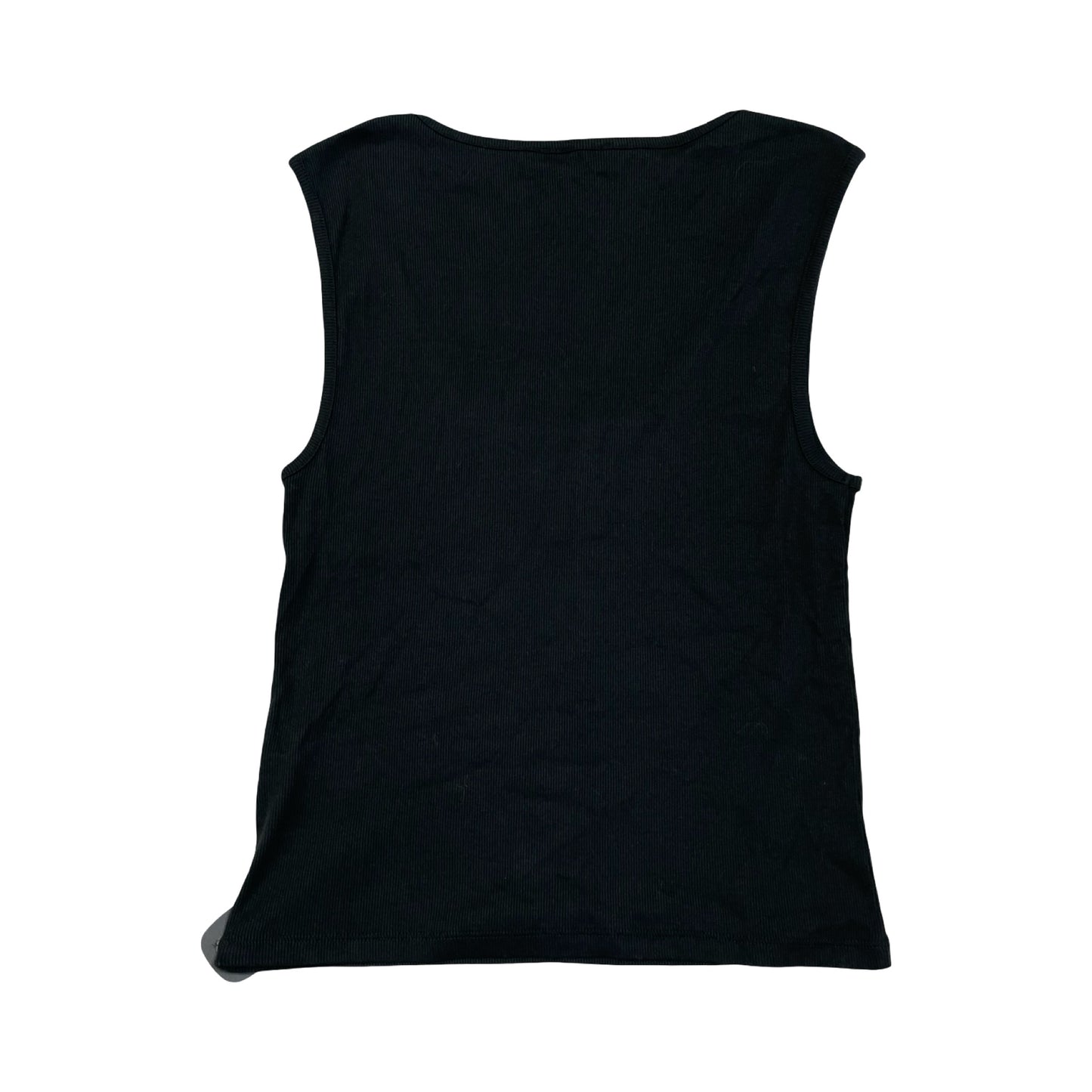 Top Sleeveless By J. Crew In Black, Size:L