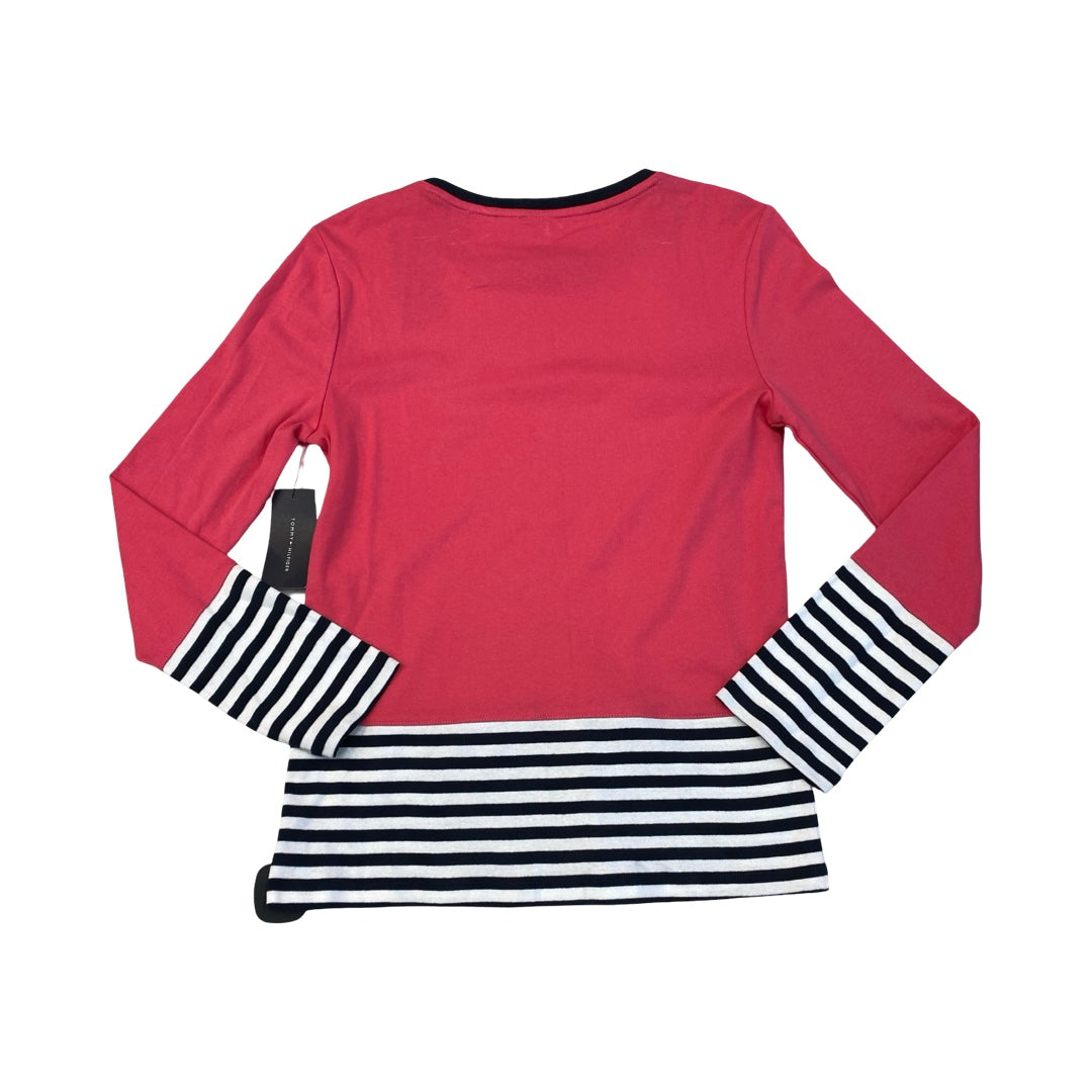 Top Ls By Tommy Hilfiger In Multi, Size:M