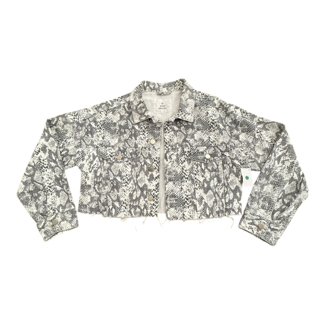 Jacket Denim By & DENIM In Snakeskin Print, Size:S
