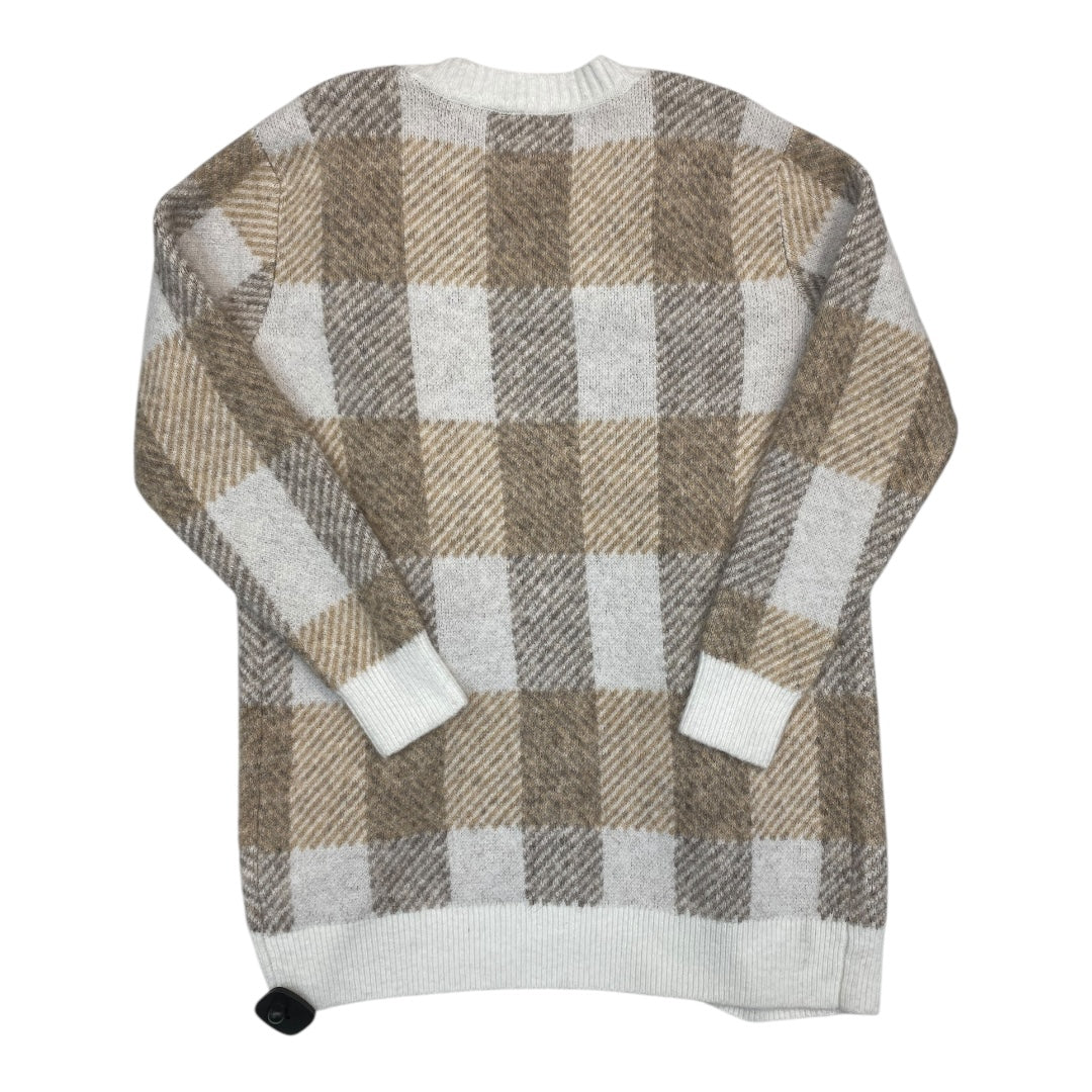 Sweater By Rd Style In Tan & White, Size:L