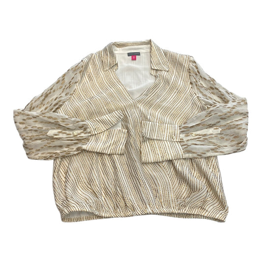 Top Ls By Vince Camuto In Tan, Size:M