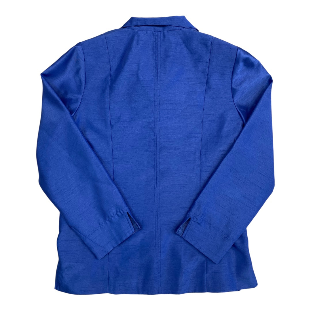 Blazer By Chicos In Blue, Size:M