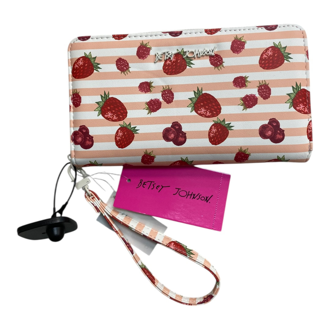 Wallet By Betsey Johnson In Multi, Size:Medium