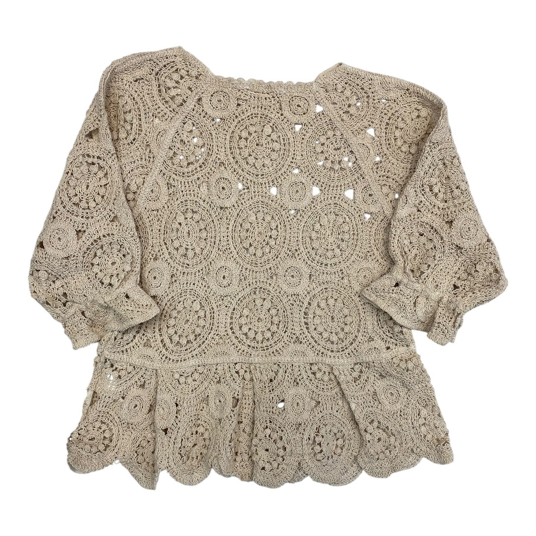 Top Ss By Solitaire In Cream, Size:S