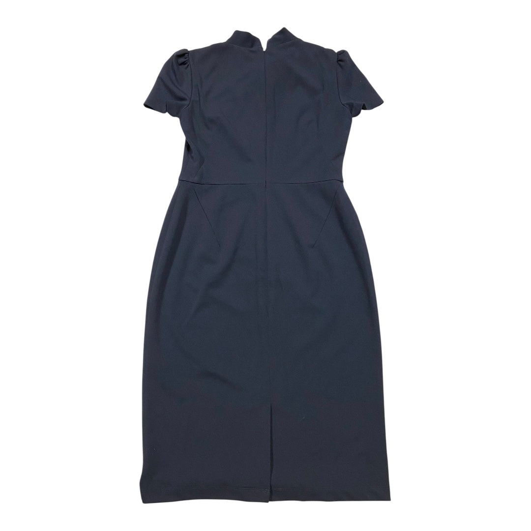 Dress Party Midi By Maggy London In Navy, Size:10