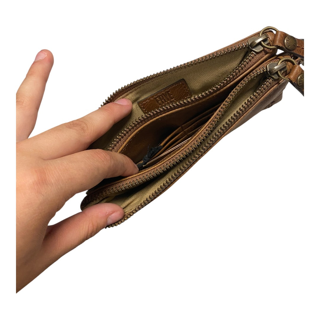 Wallet Designer By Frye In Brown, Size:Medium