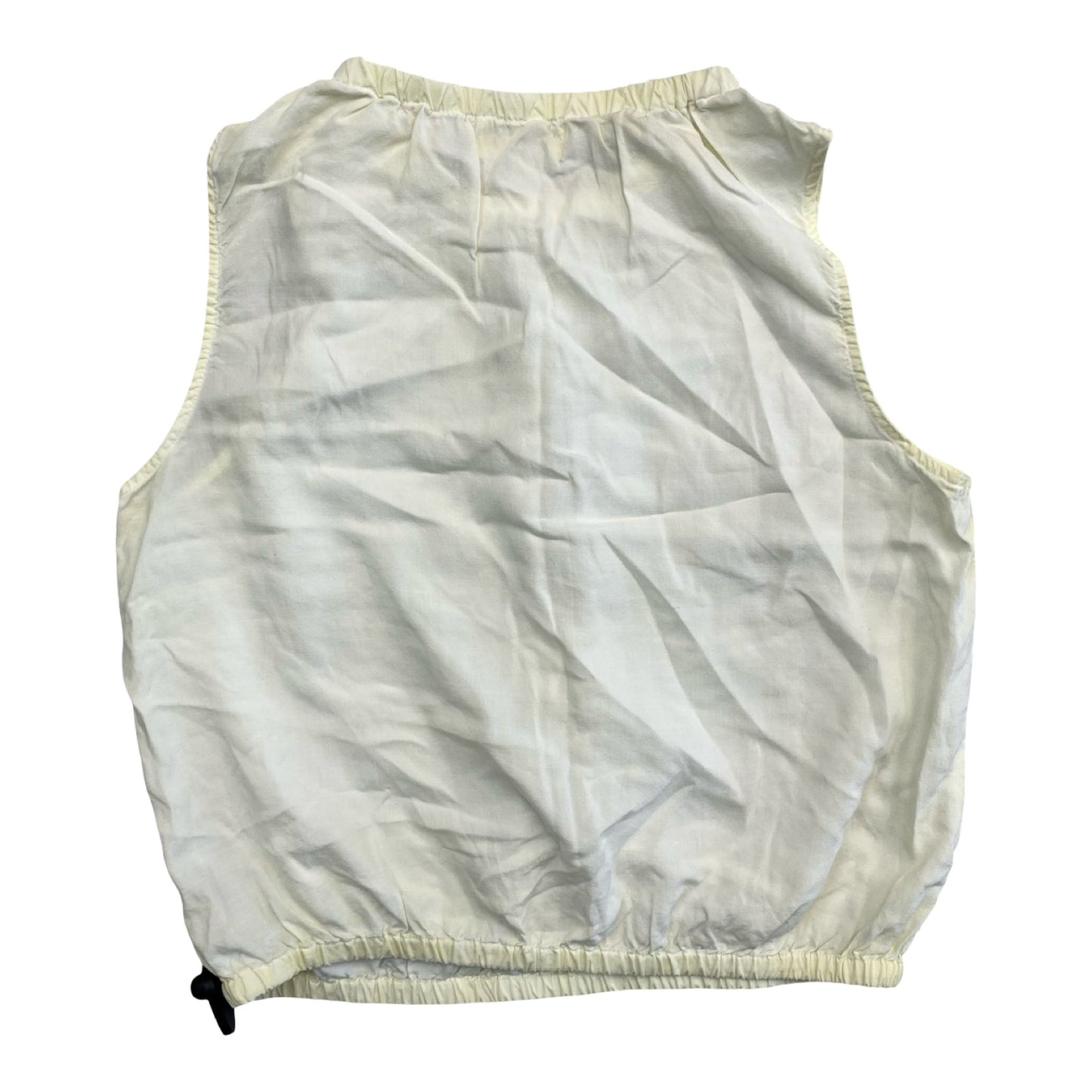 Top Sleeveless By Cloth & Stone In Yellow, Size:M