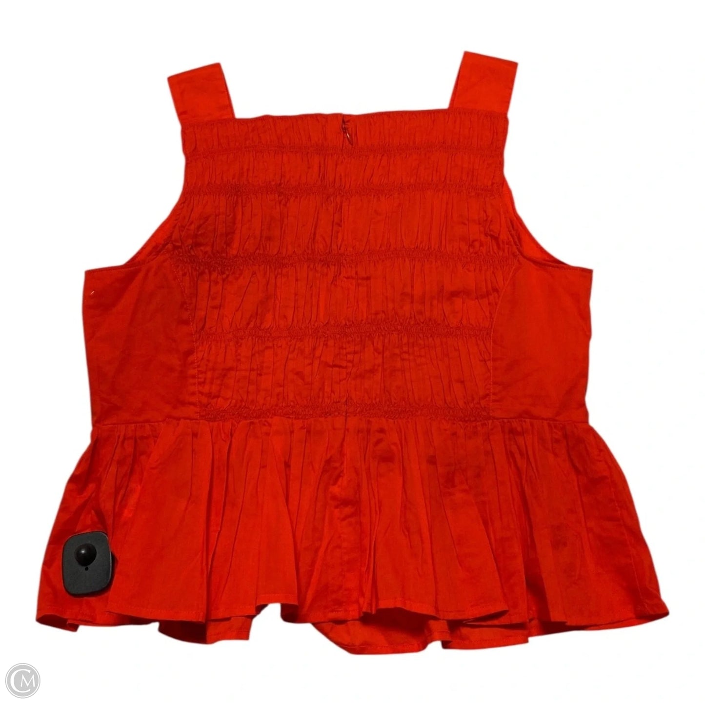 Top Sleeveless By J. Crew In Red, Size: 10
