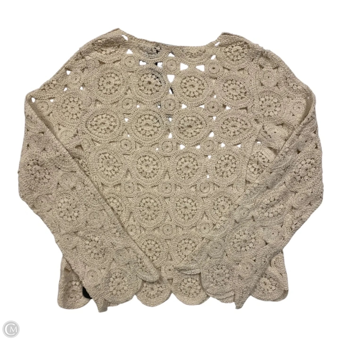 Sweater By Charlie B In Tan, Size: Xs