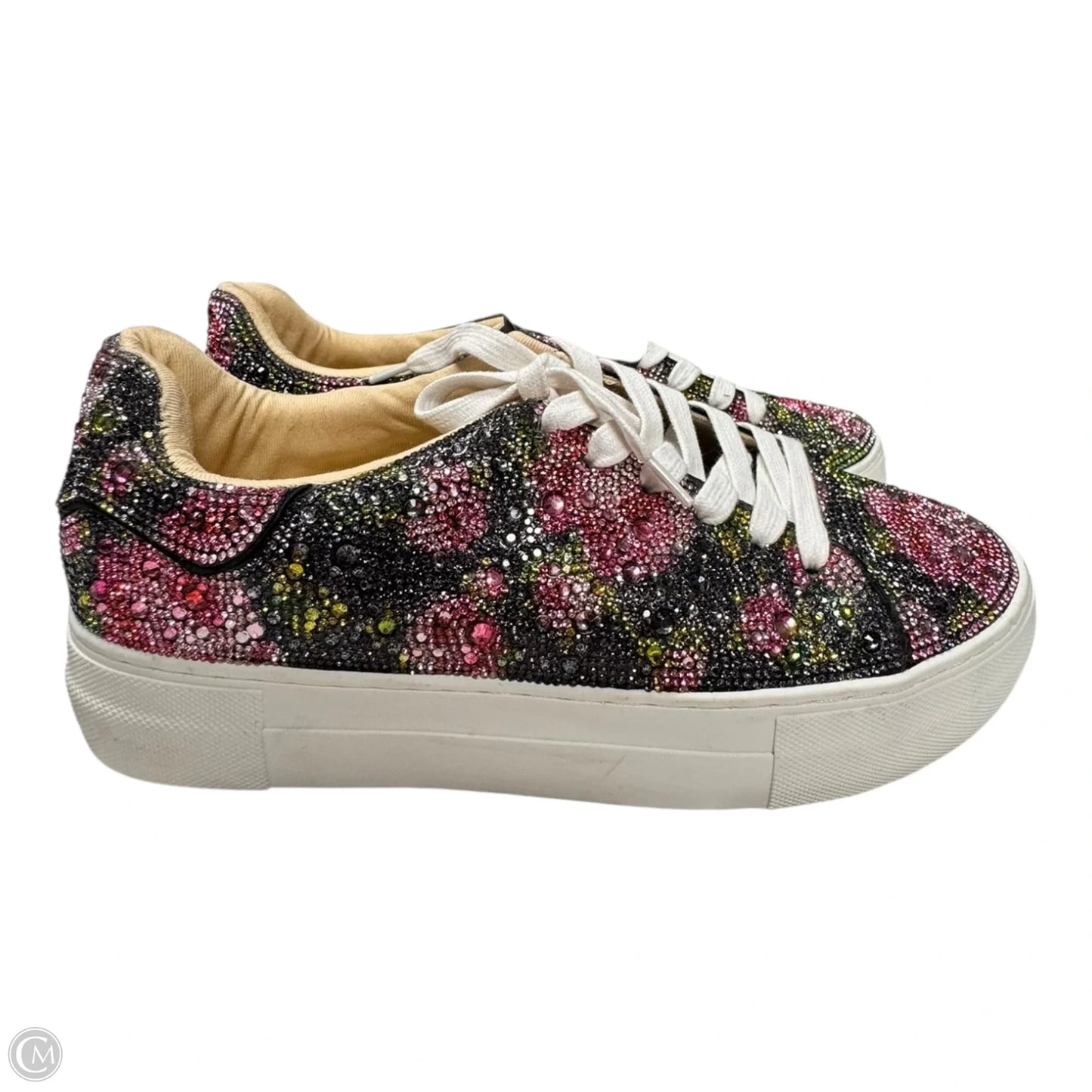 Shoes Athletic By Betsey Johnson In Multi-colored, Size: 9