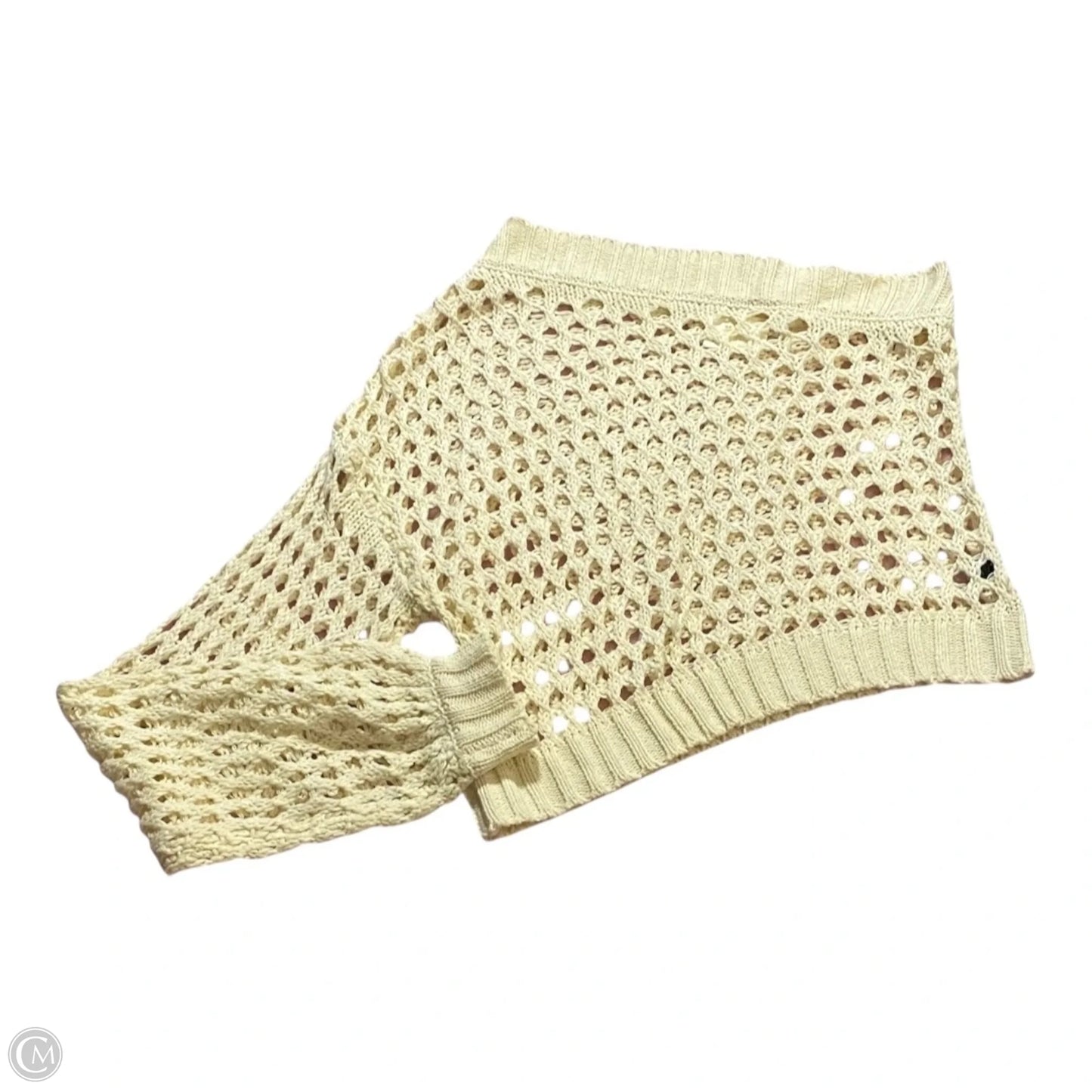 Sweatshirt Collar By Maeve In Tan, Size: Osfm