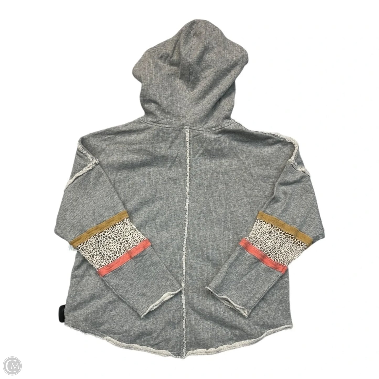 Athletic Sweatshirt Hoodie By Free People In Multi-colored, Size: L