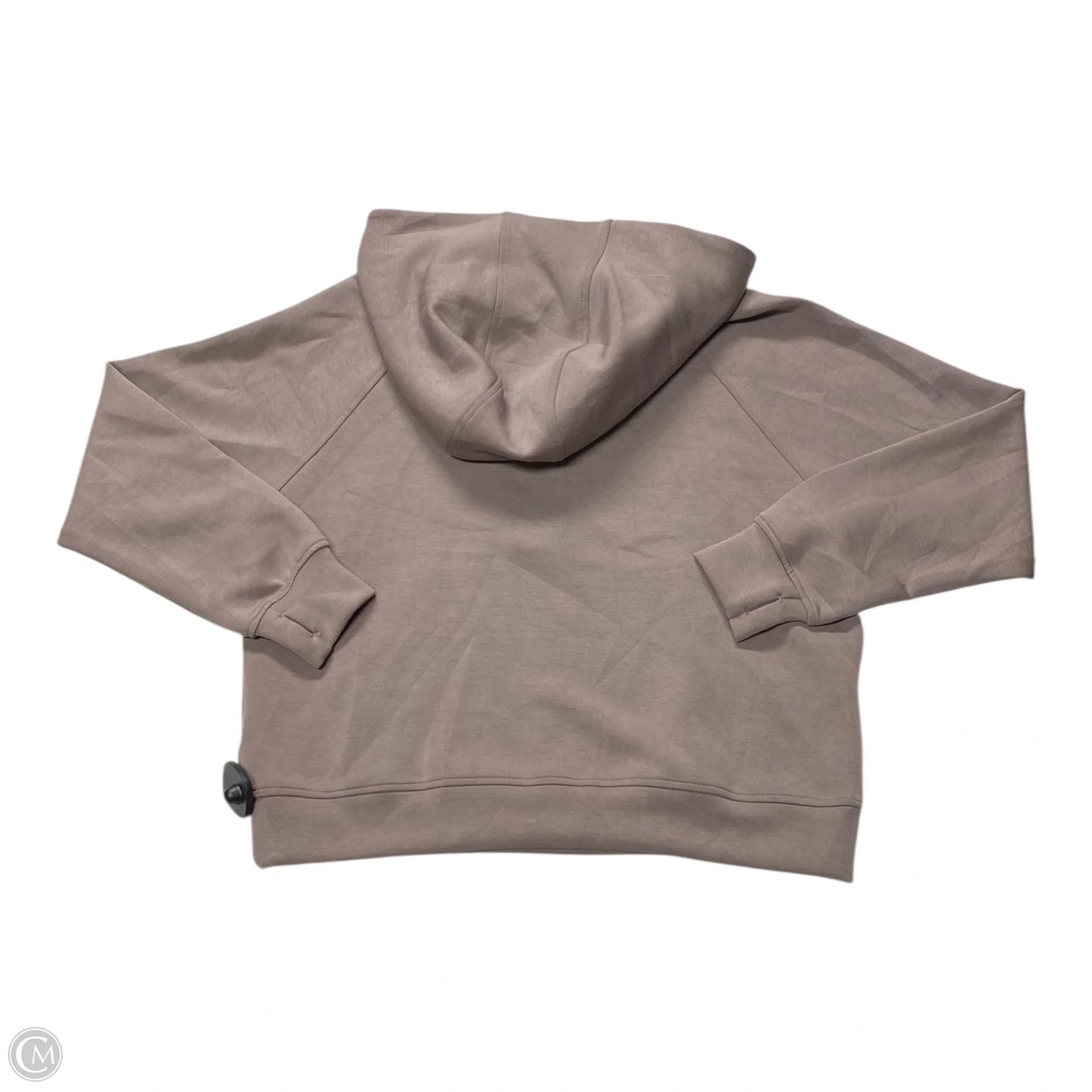 Sweatshirt Hoodie By Rae Mode In Taupe, Size: S