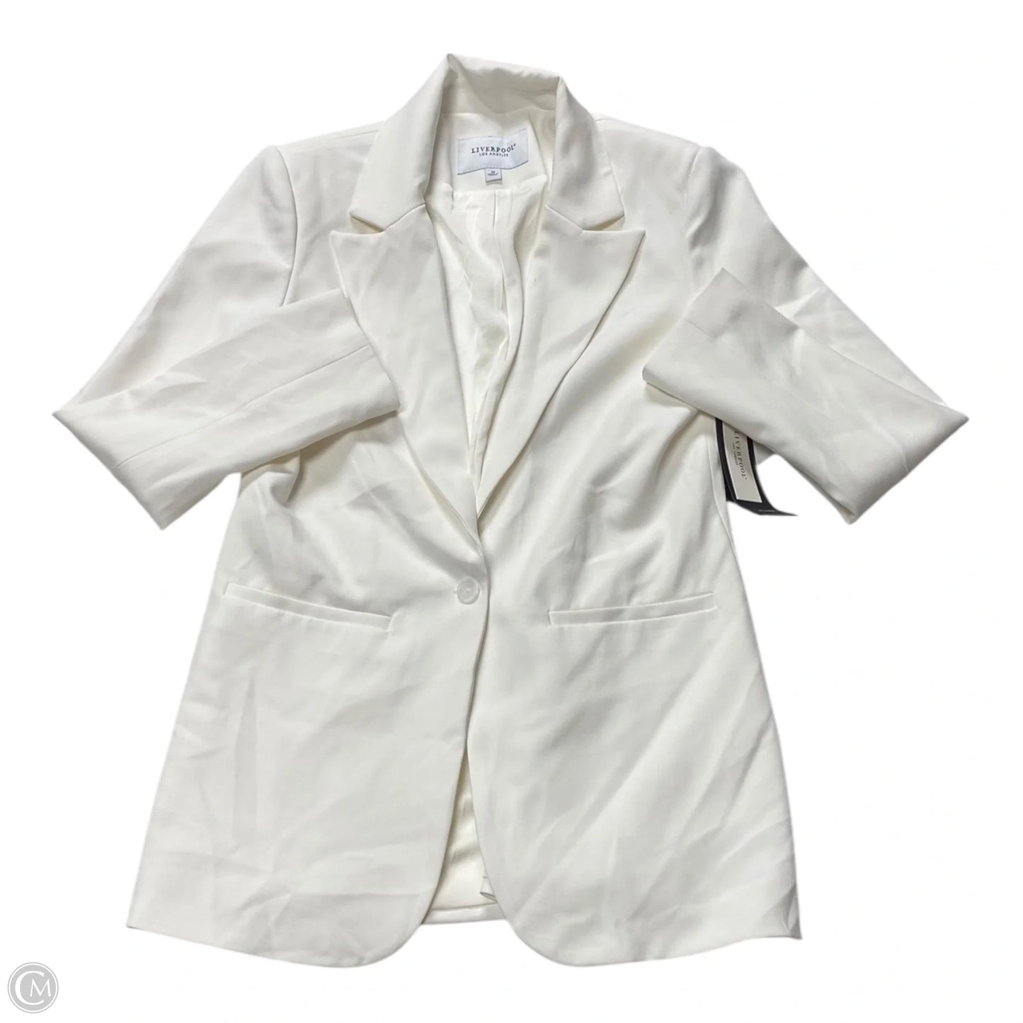 Blazer By Liverpool In Ivory, Size: Xs