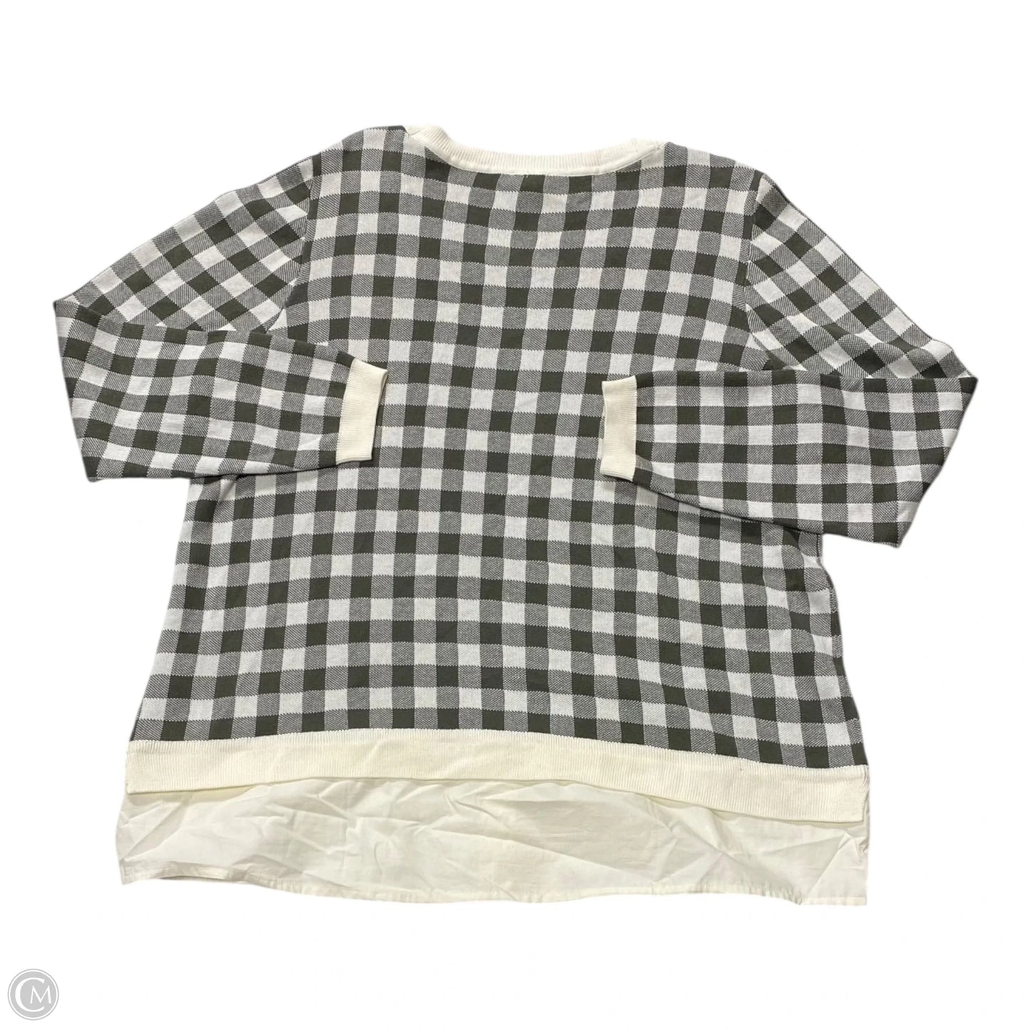 Sweater By Talbots In Multi-colored, Size: 2x