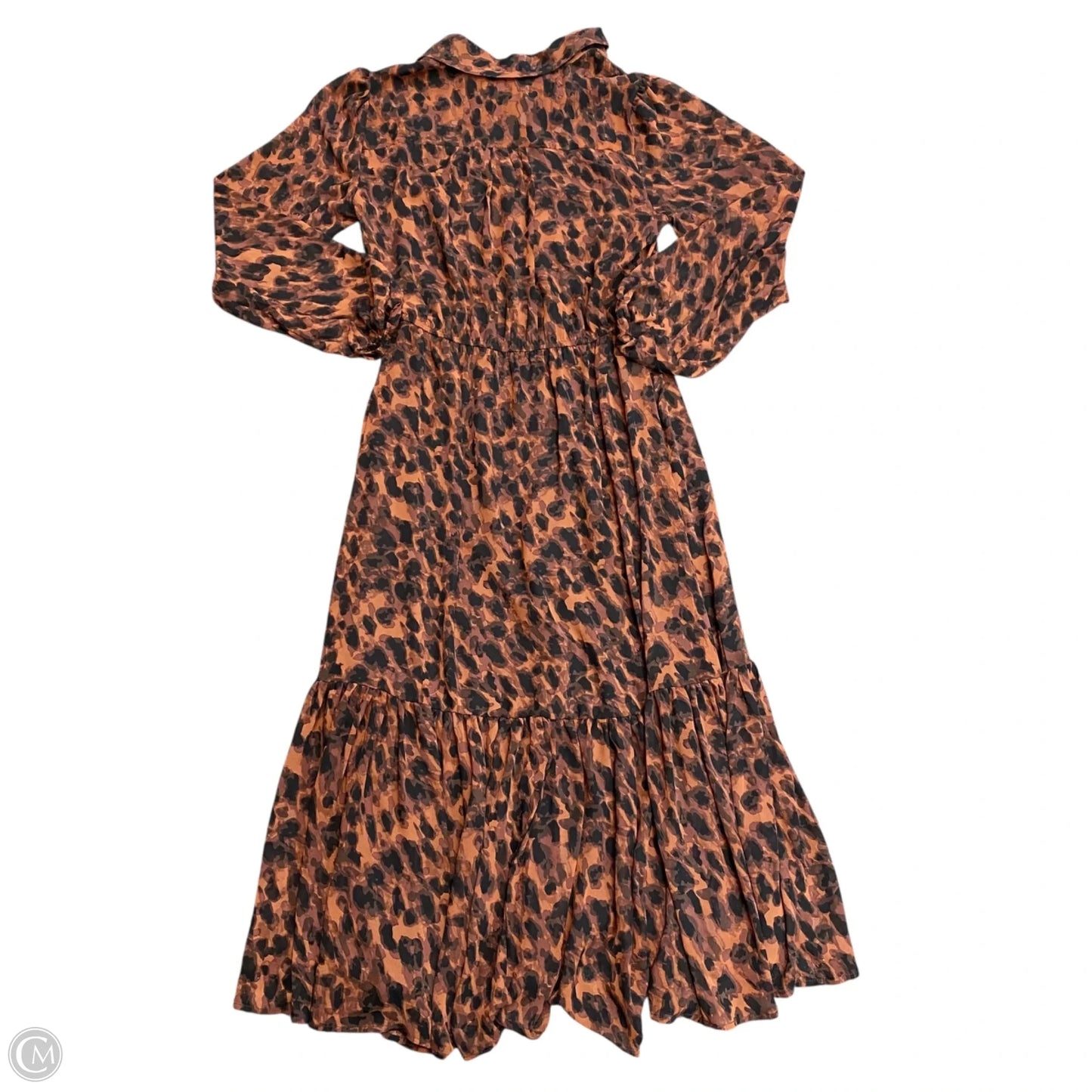 Dress Party Midi By Evereve In Brown, Size: S
