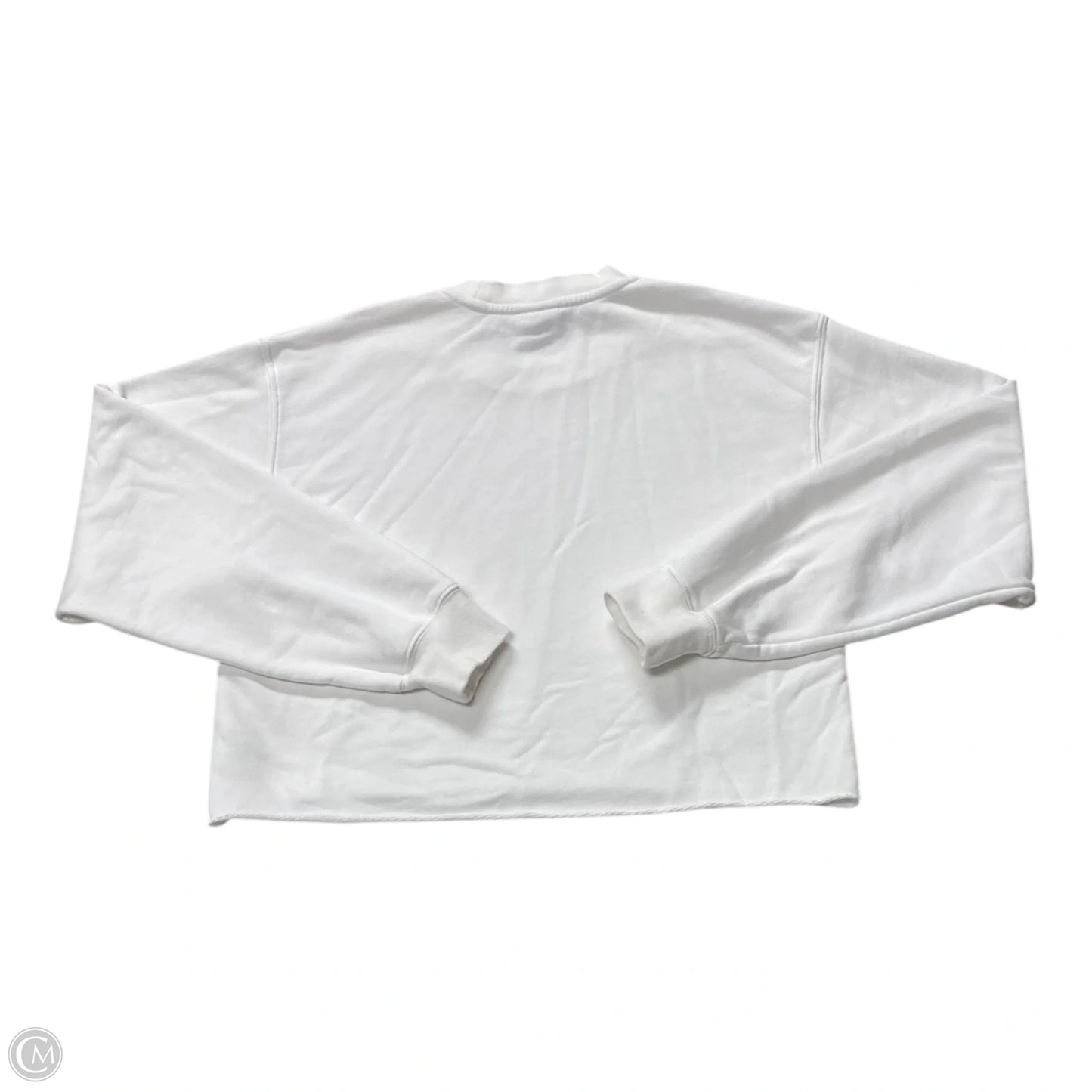 Top Long Sleeve Basic By Cmc In White, Size: M