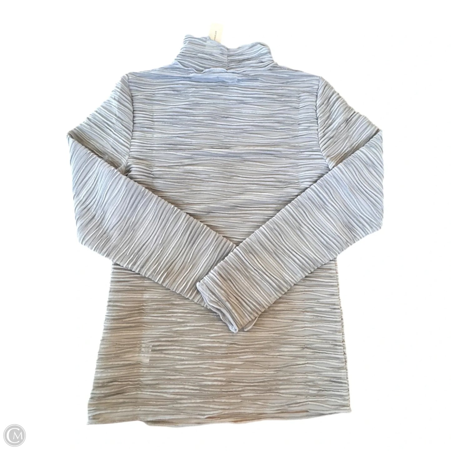 Top Long Sleeve By Pilcro In Blue, Size: M