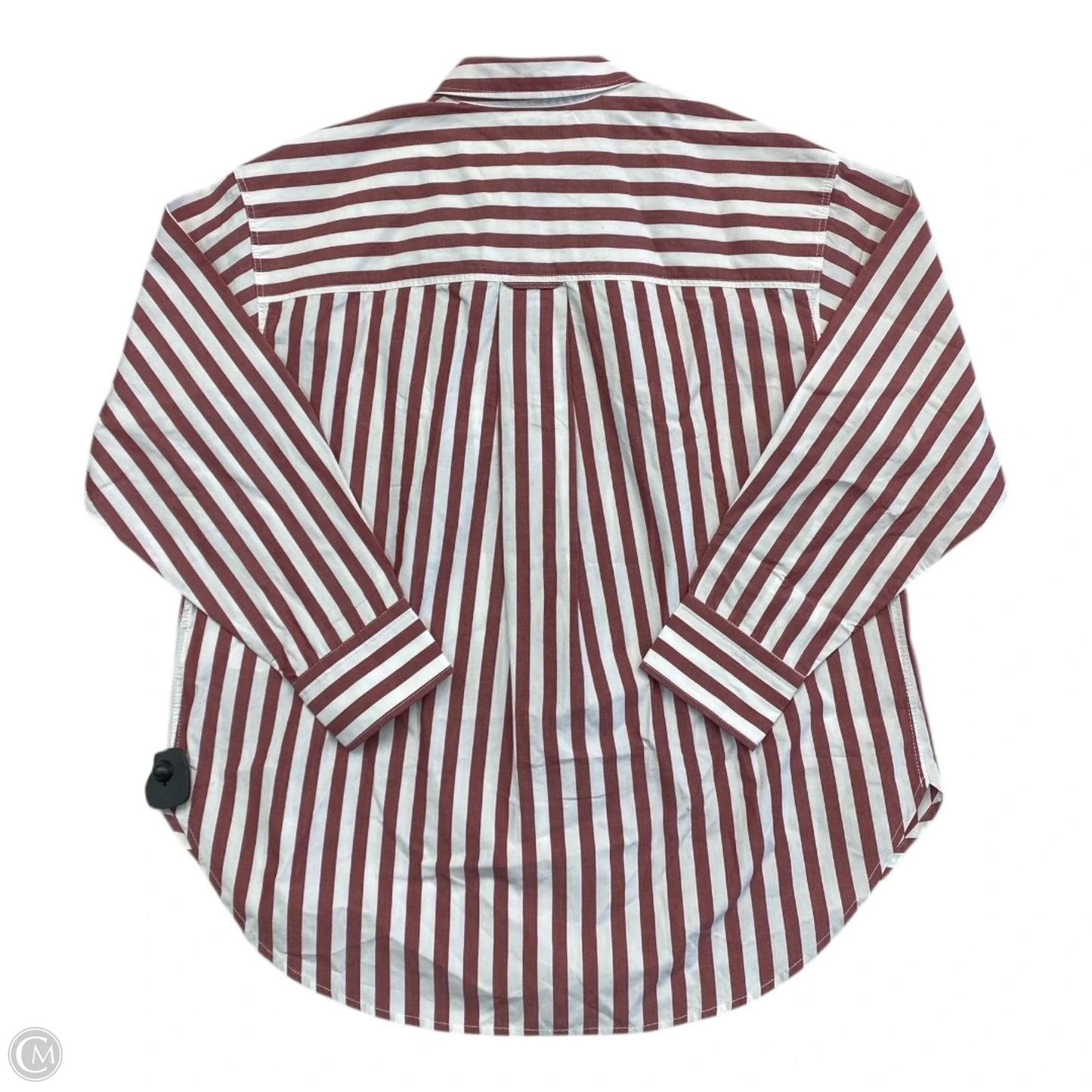Top Long Sleeve By J. Crew In Striped Pattern, Size: S