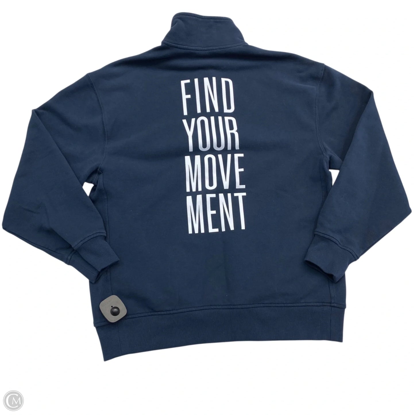 Athletic Sweatshirt Crewneck By Athleta In Navy, Size: Xs
