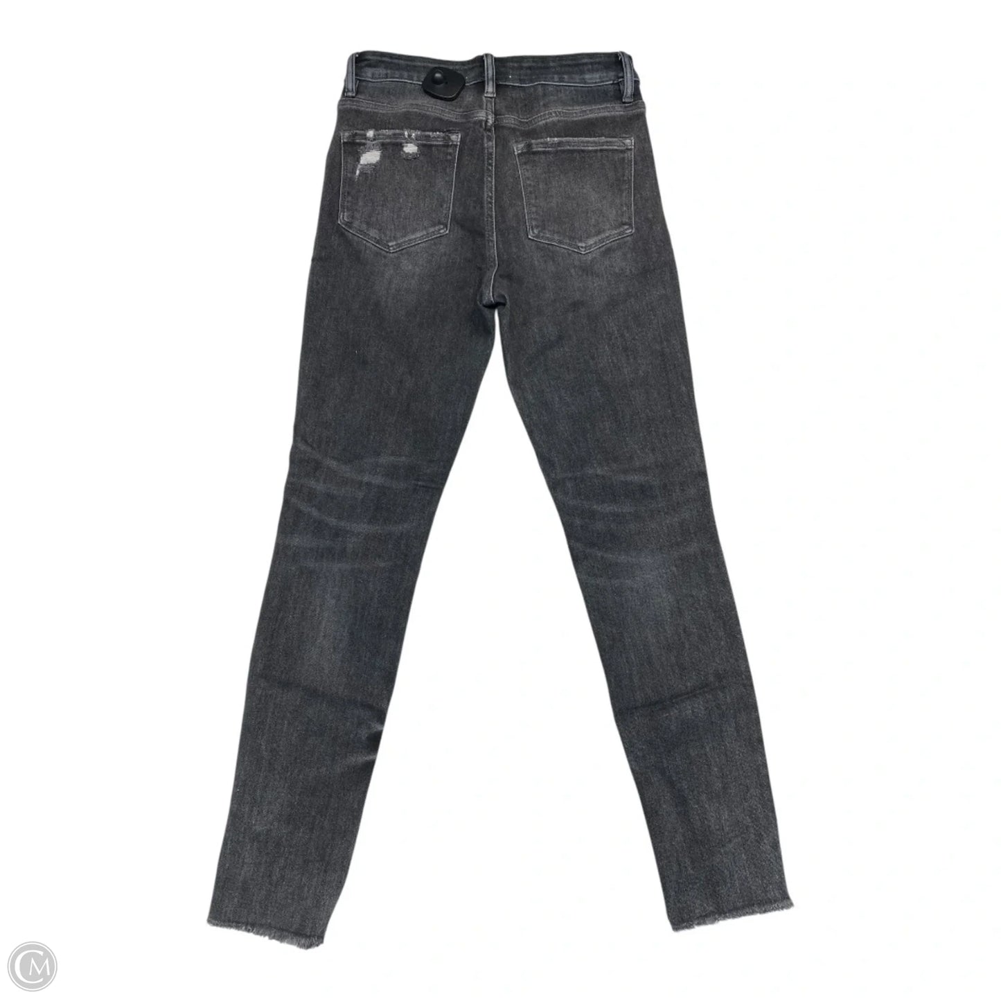 Jeans Skinny By Vervet In Black Denim, Size: 4