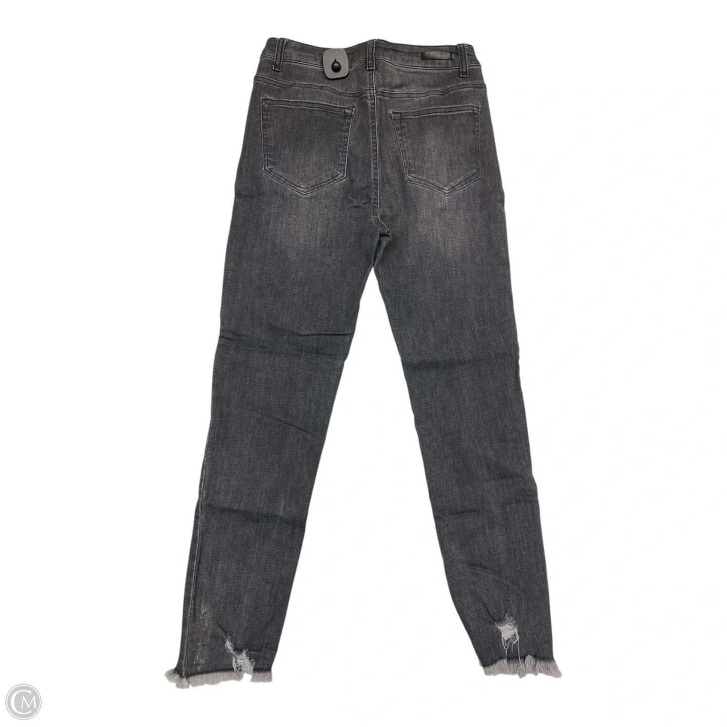 Jeans Skinny By Risen In Black Denim, Size: 6