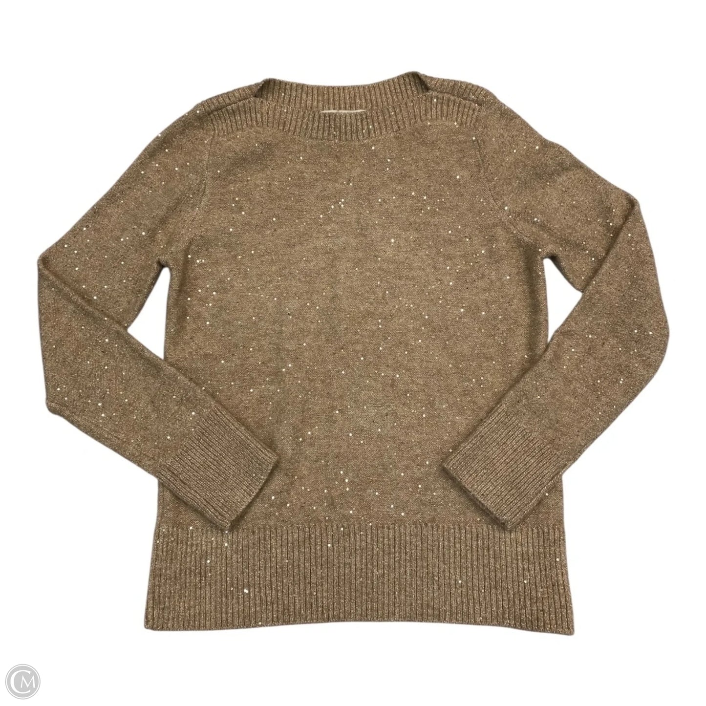 Sweater By Loft In Gold, Size: S