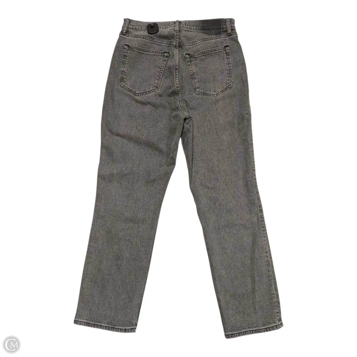 Jeans Straight By Abercrombie And Fitch In Grey, Size: 12l