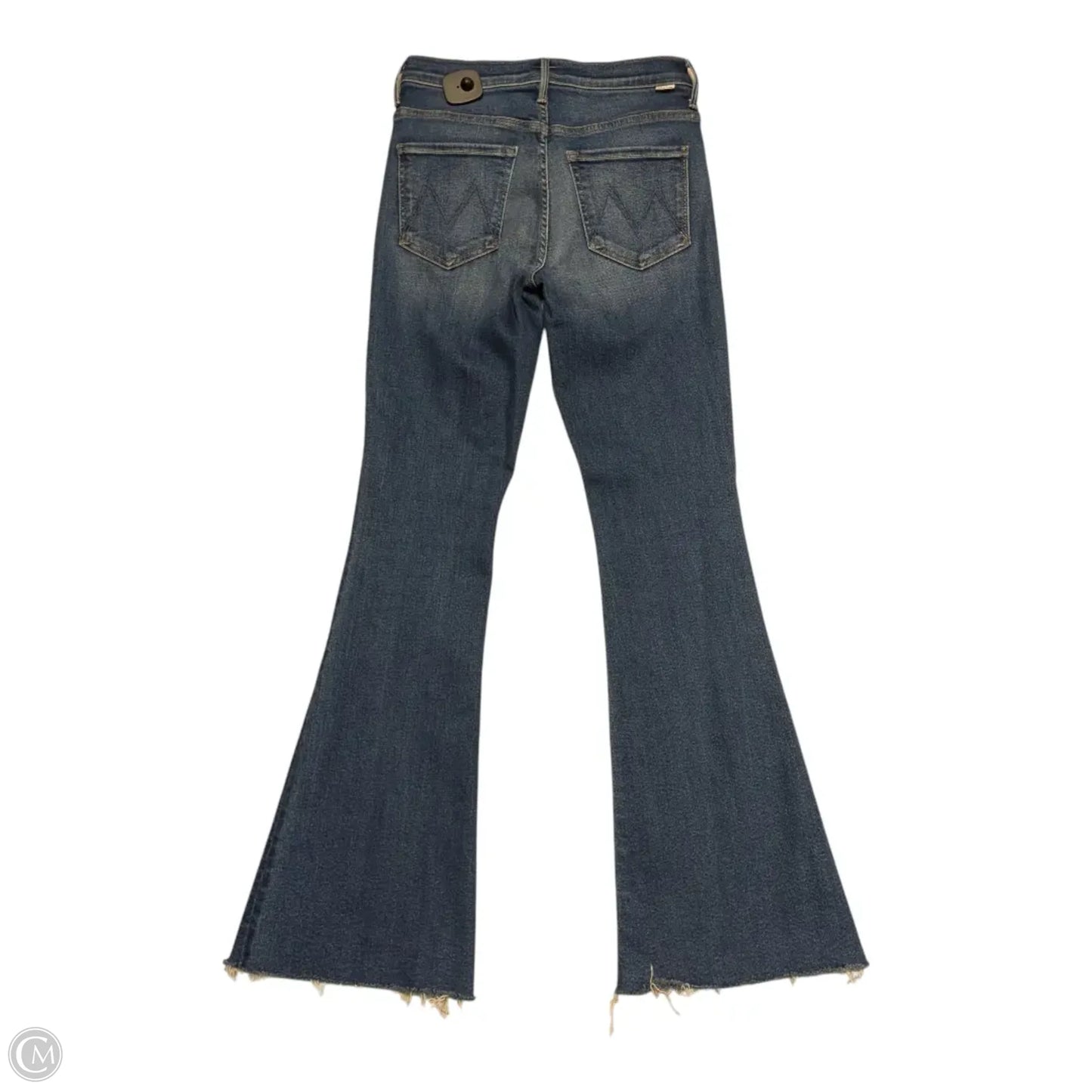 Jeans Flared By Mother In Blue Denim, Size: 4