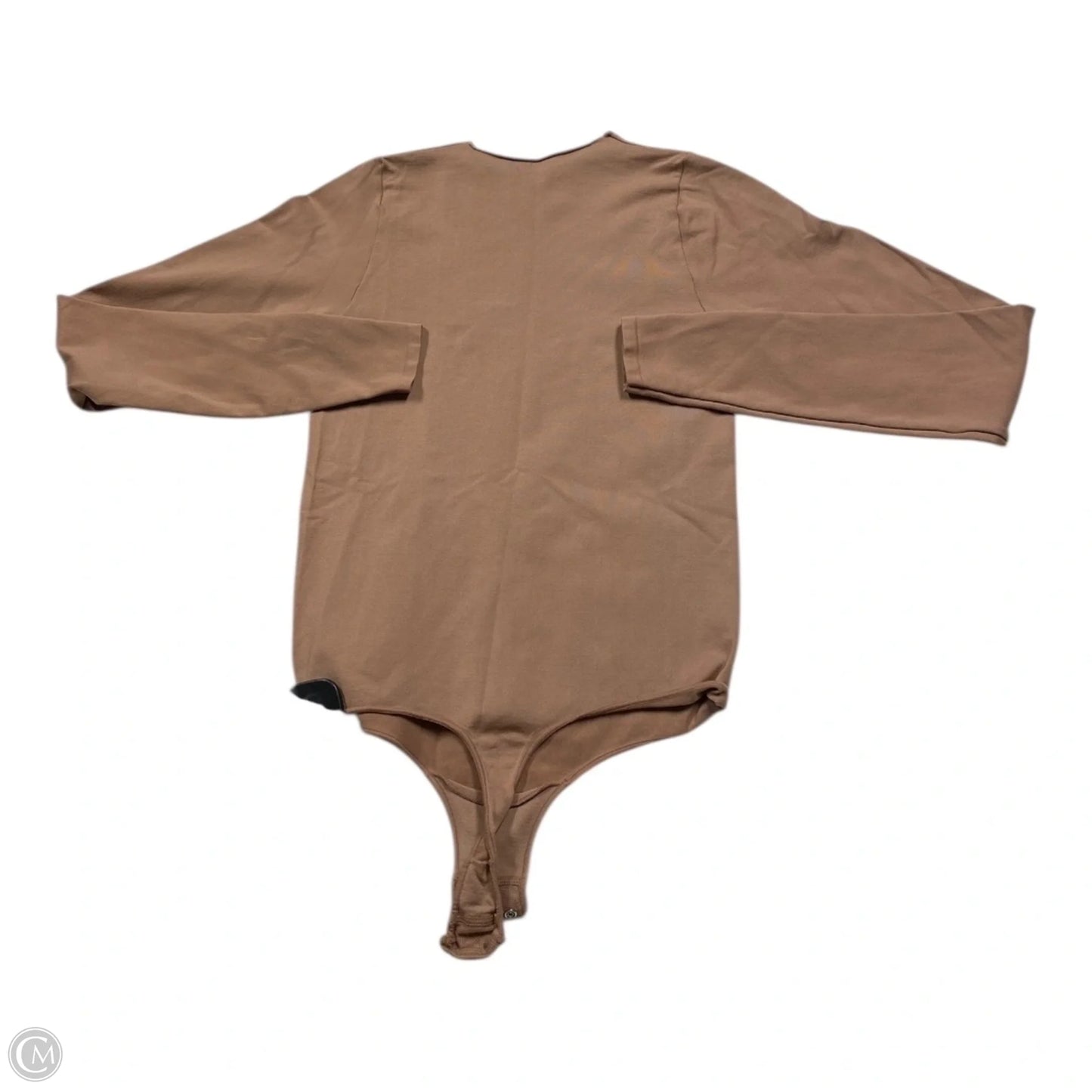 Top Long Sleeve By Skims In Tan, Size: S