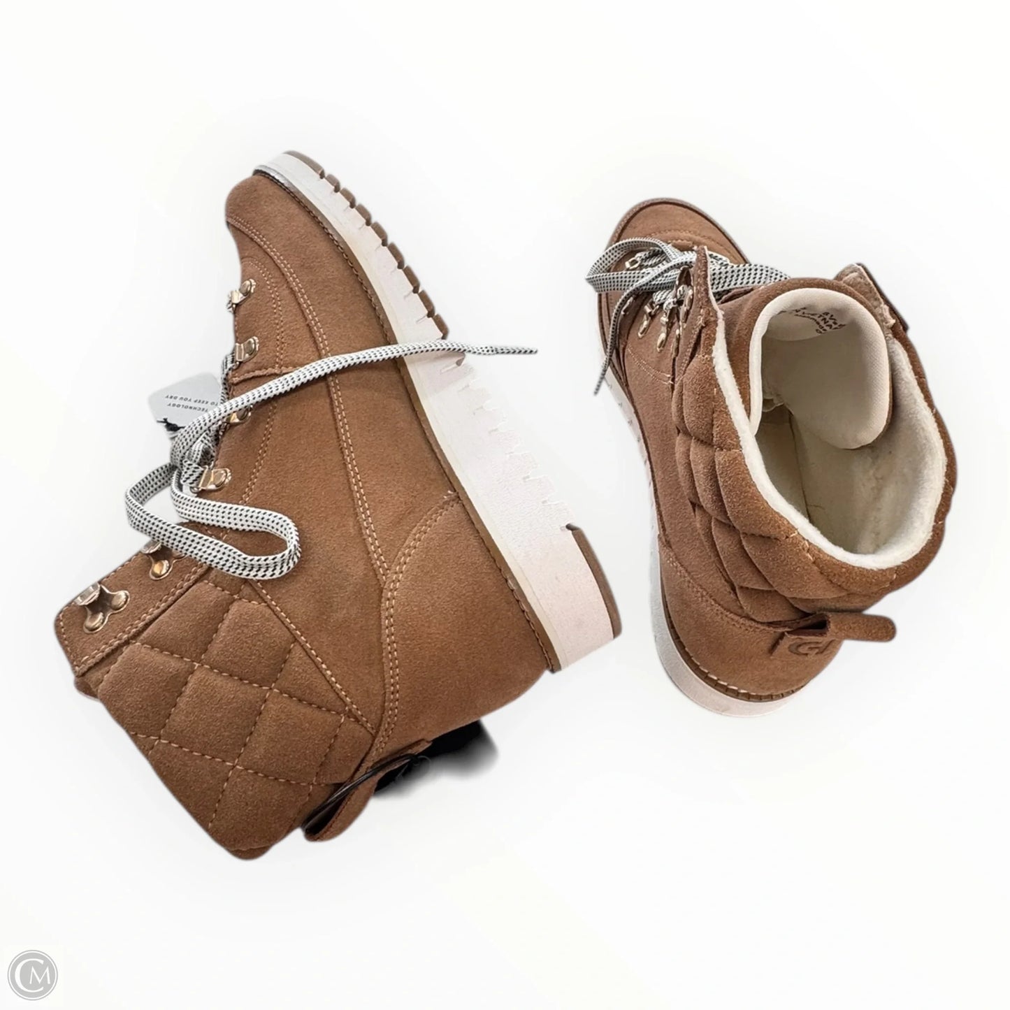 Boots Hiking By Cole-haan In Brown, Size: 8.5