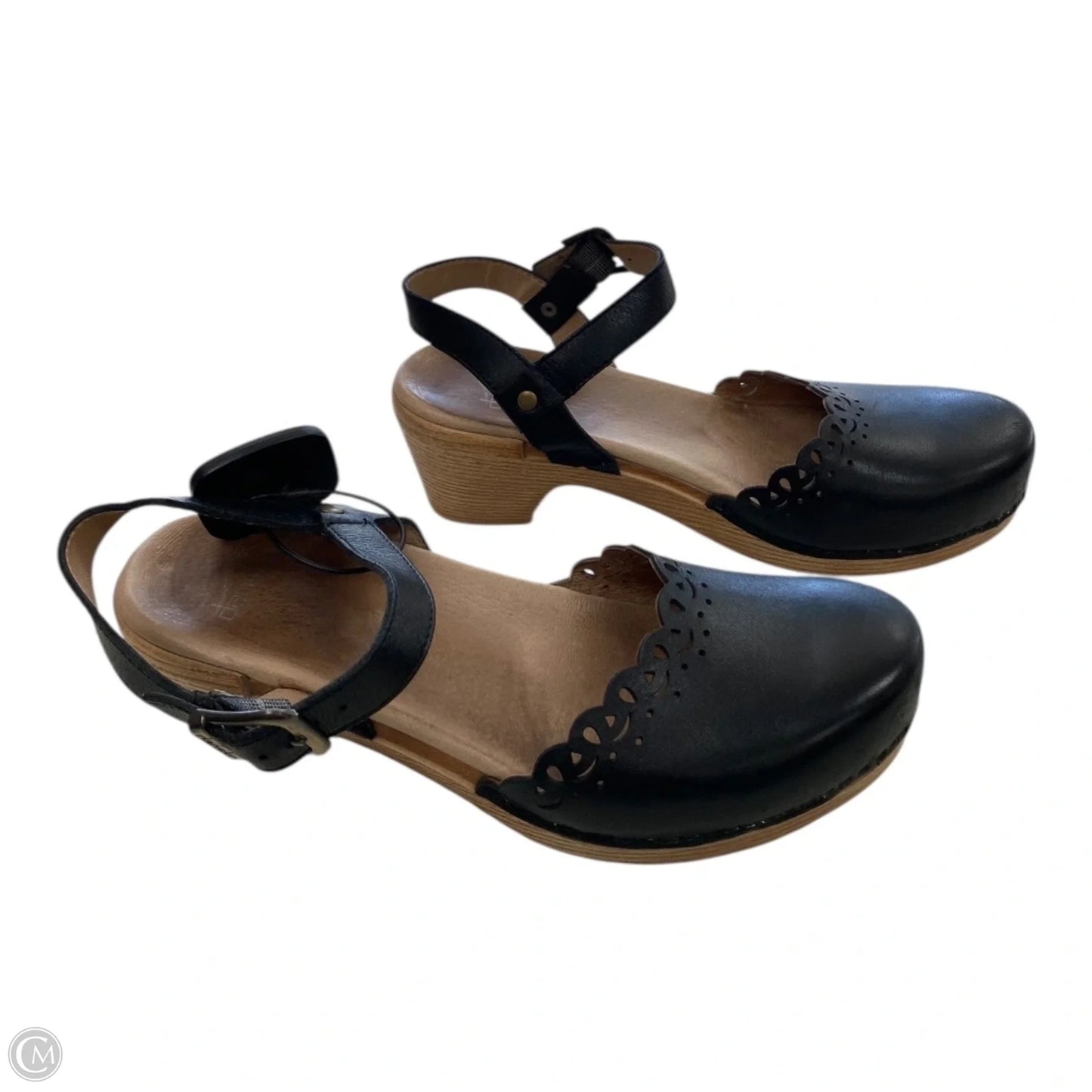 Shoes Heels Block By Dansko In Black, Size: 9.5