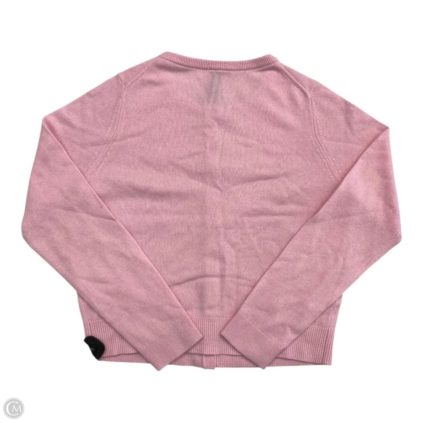 Sweater Cardigan Cashmere By Anthropologie In Pink, Size: M