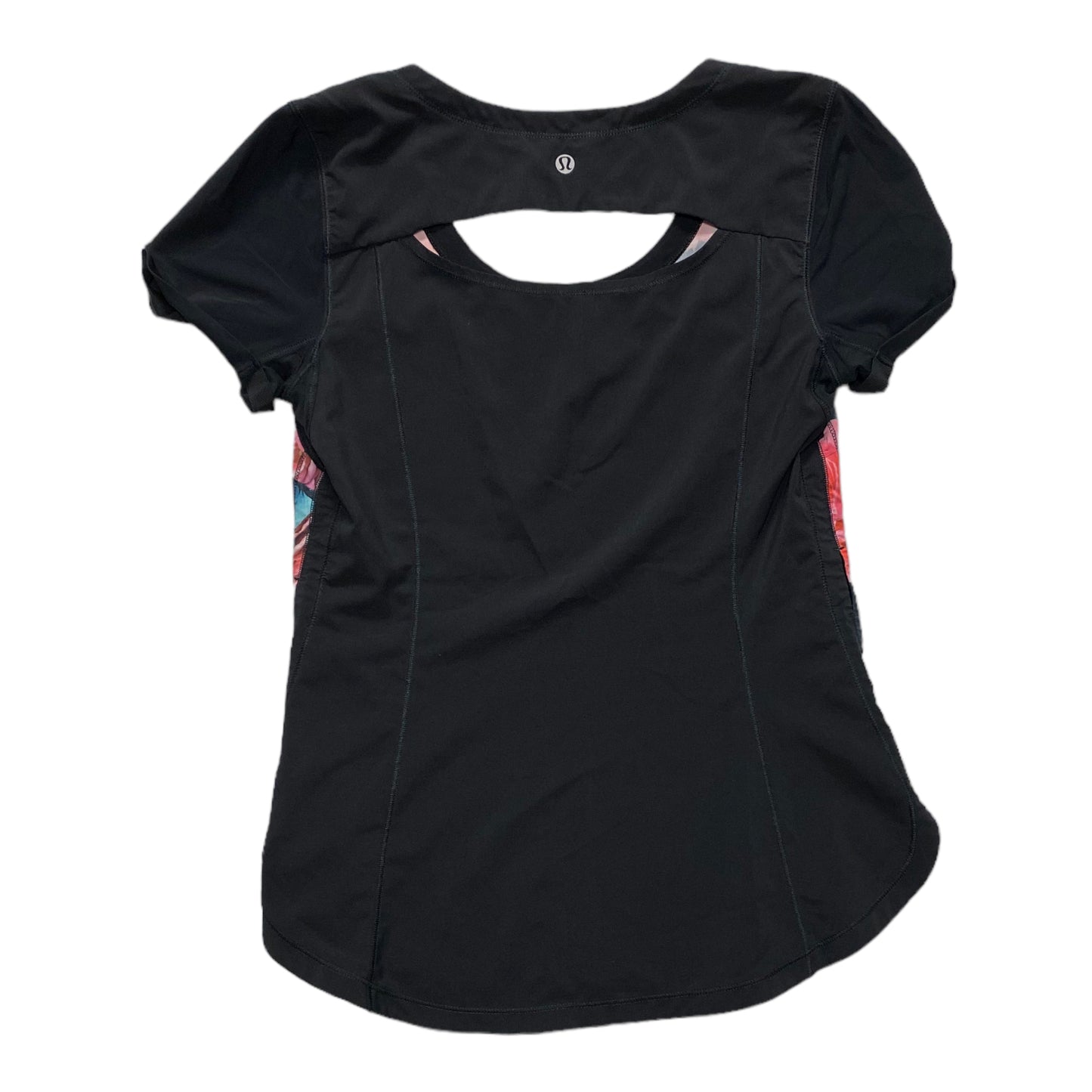 Athletic Top Short Sleeve By Lululemon Size: 8