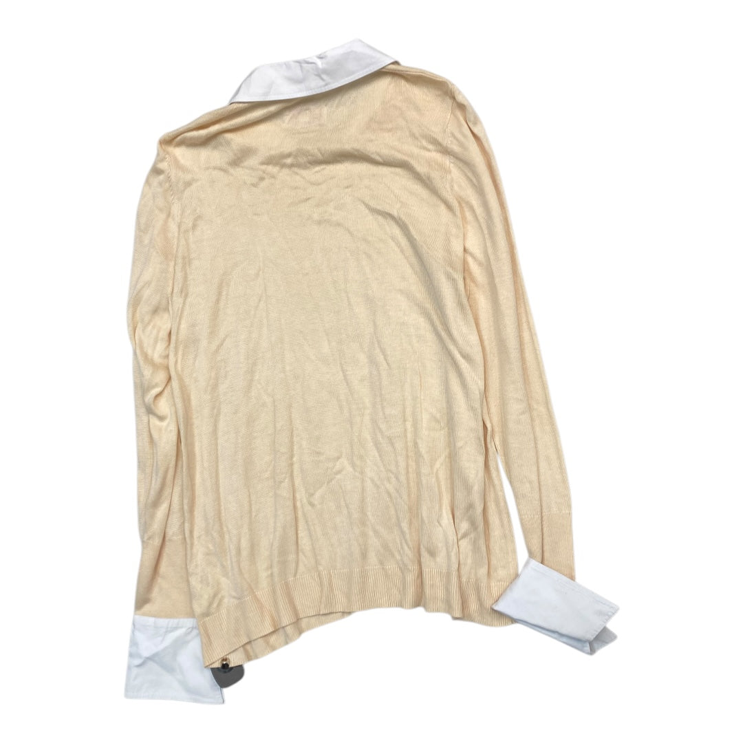 Sweater By Laurie Felt In Yellow, Size: 1x