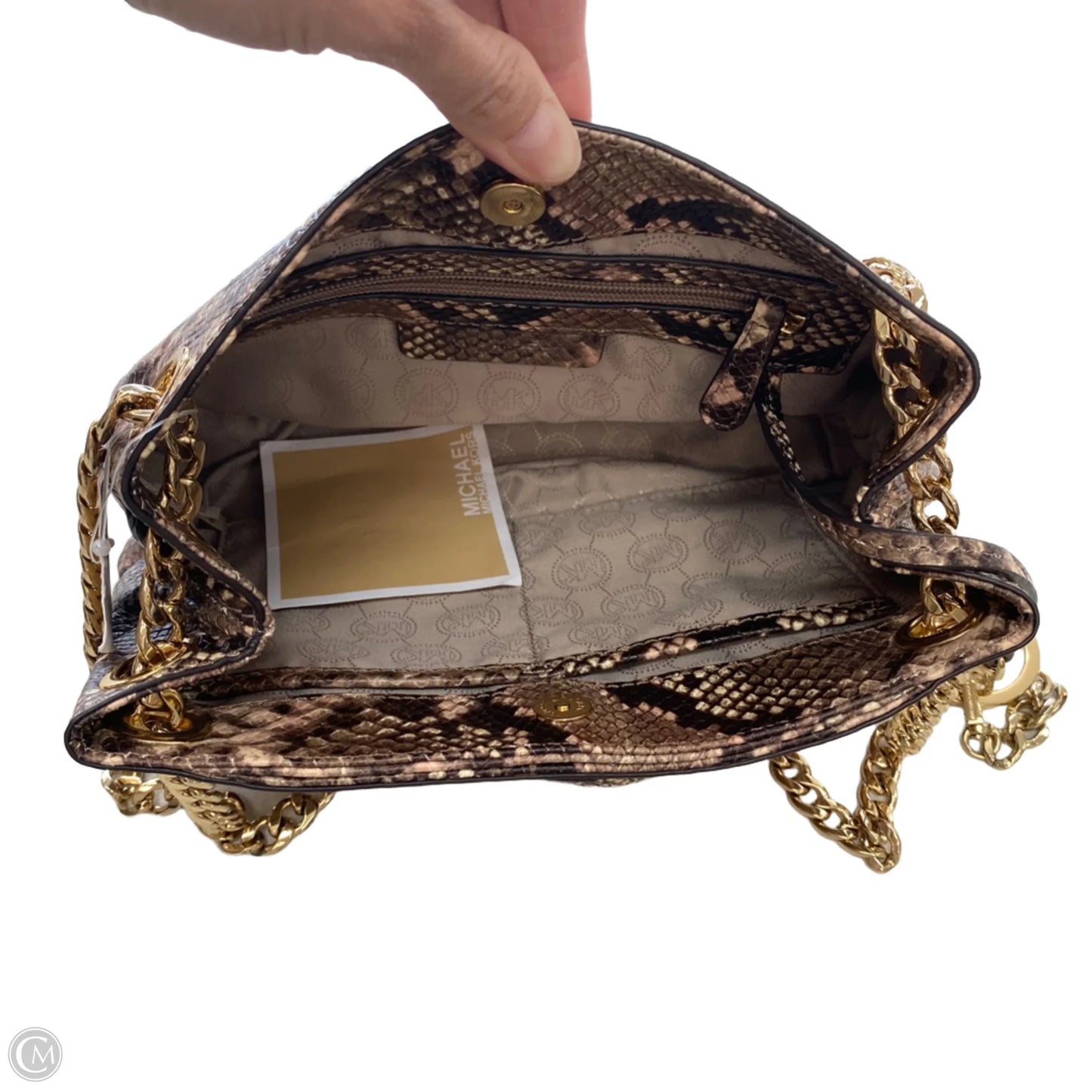 Handbag Designer By Michael Kors, Size: Small