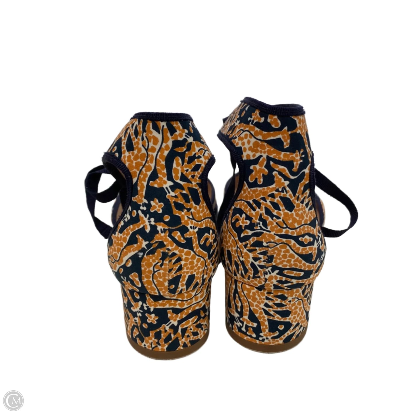 Shoes Heels Block By J. Crew In Multi-colored, Size: 10