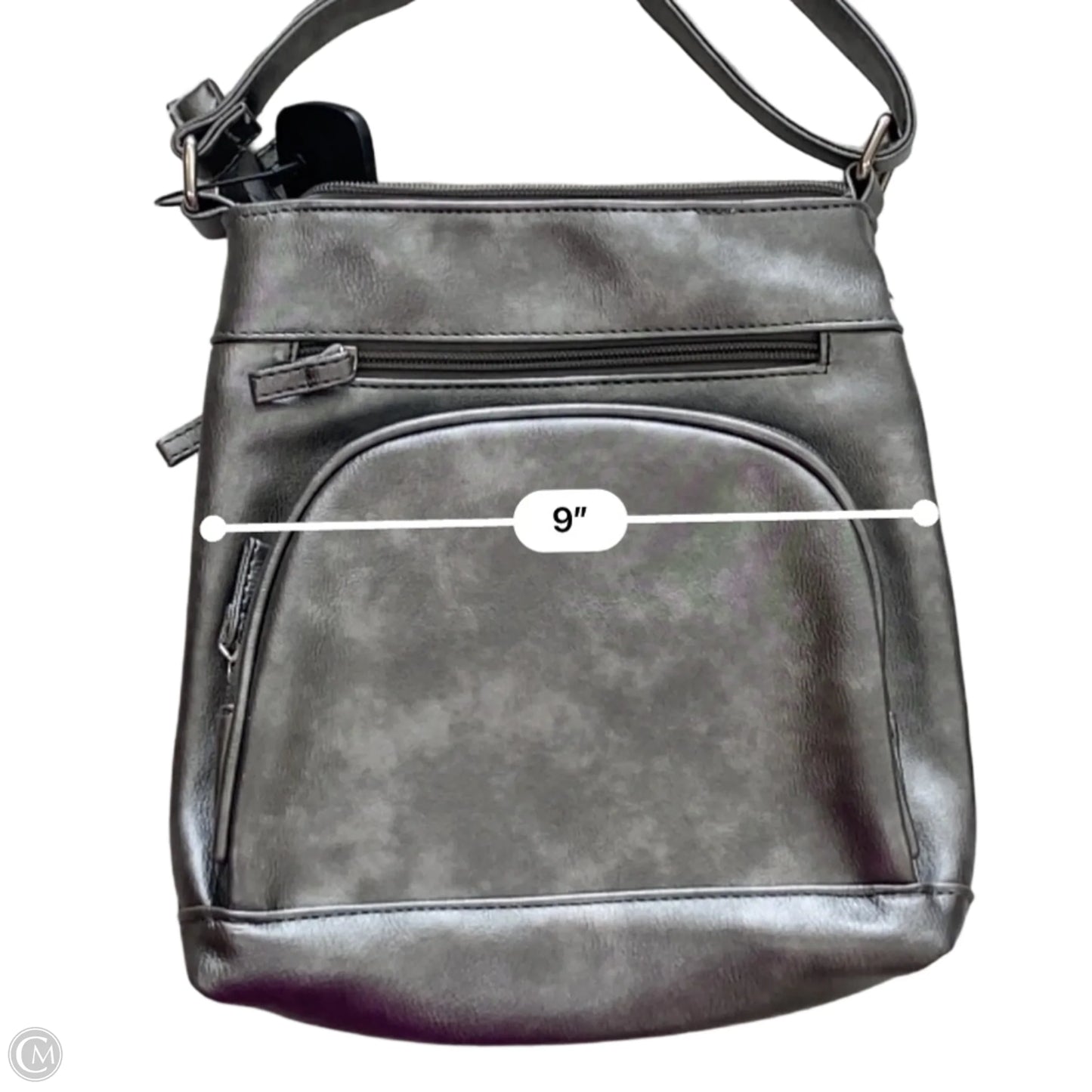 Handbag Leather By Cmc, Size: Medium