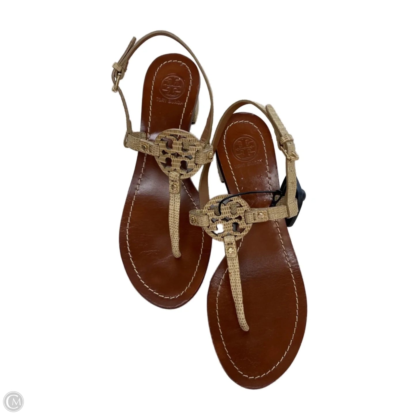 Sandals Designer By Tory Burch In Brown, Size: 7.5