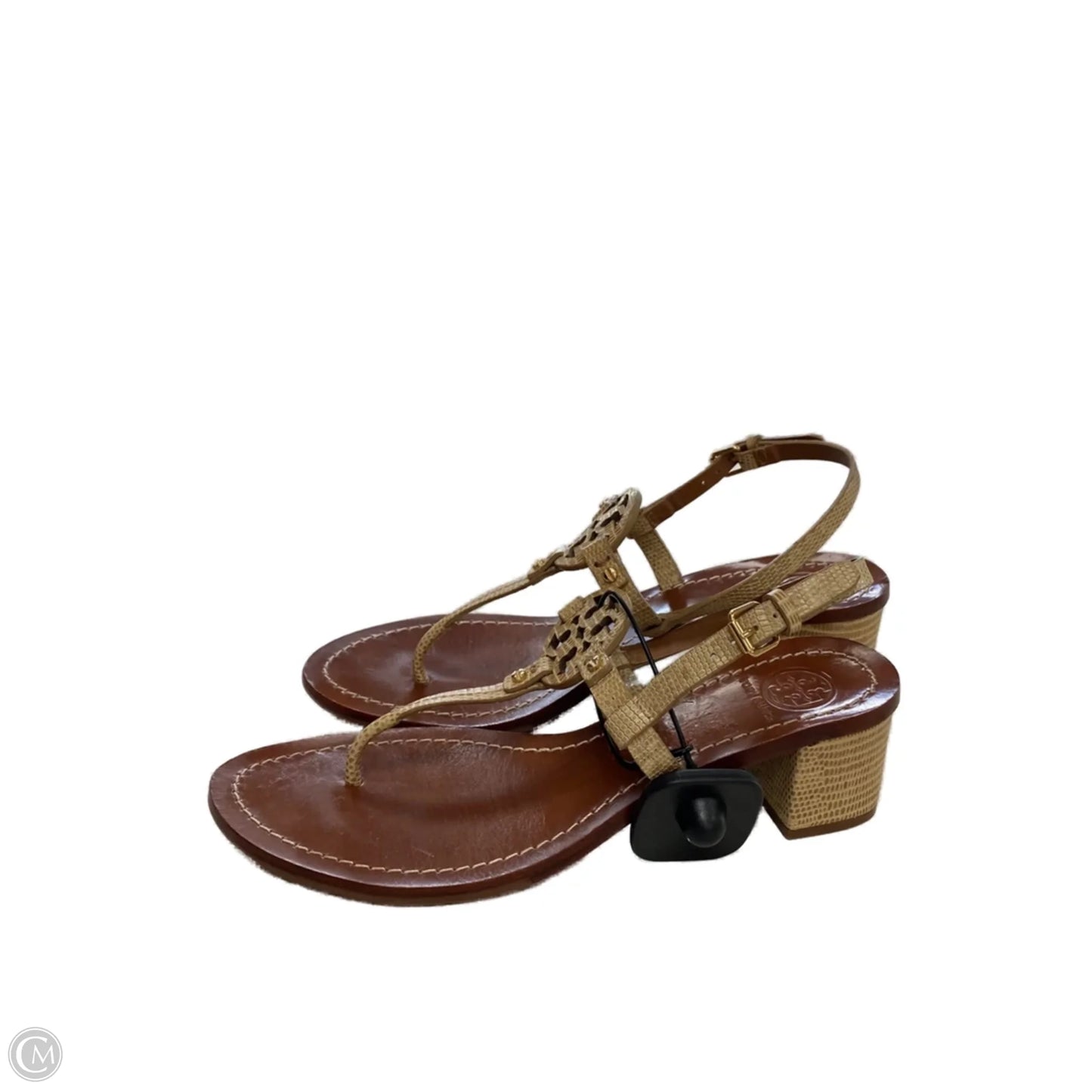Sandals Designer By Tory Burch In Brown, Size: 7.5