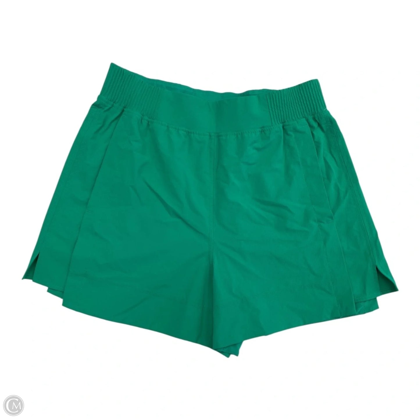 Shorts Designer By Lululemon In Green, Size: M